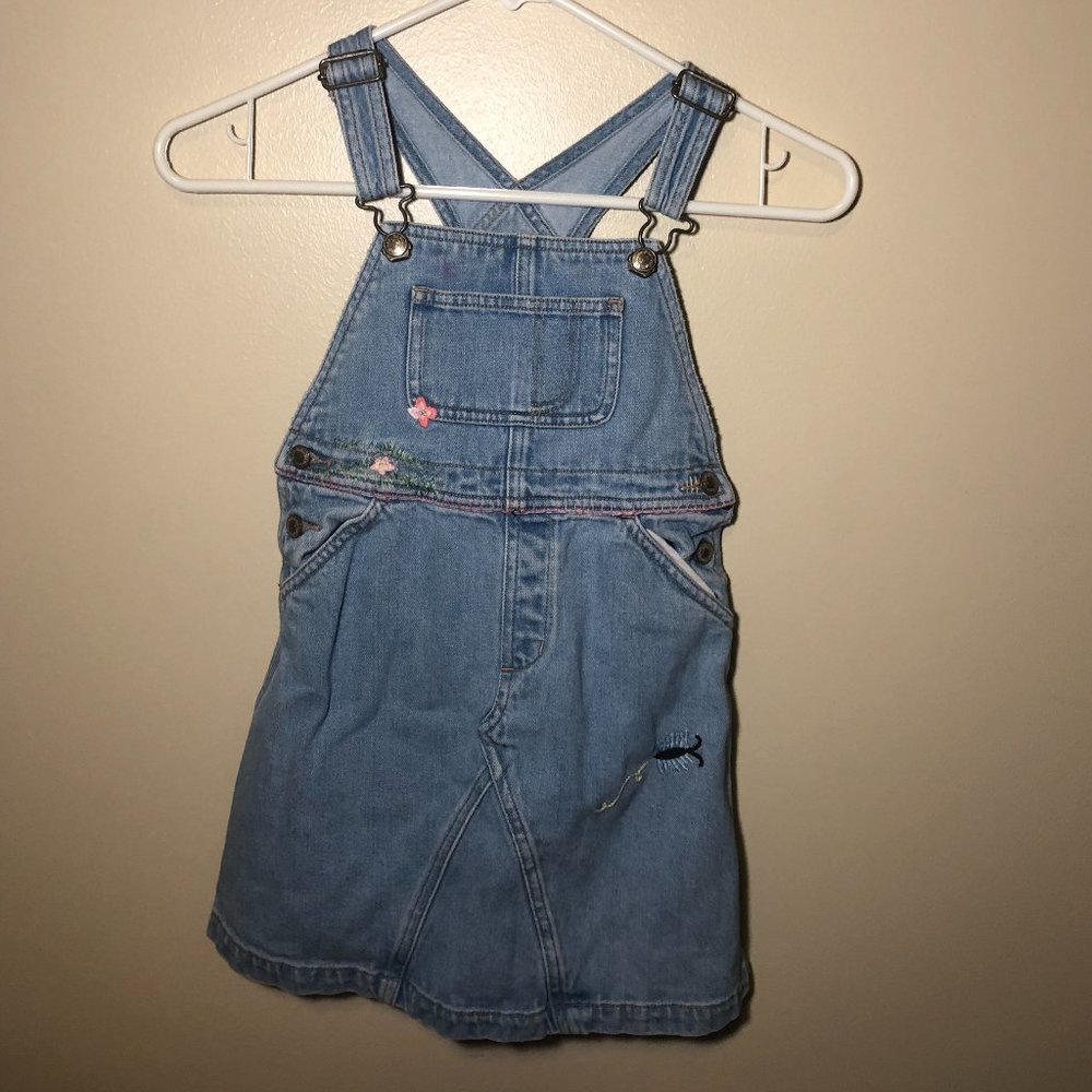 Denim overalls!